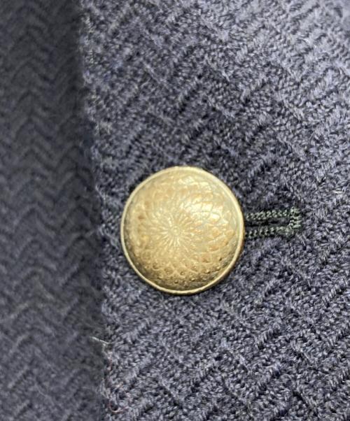 TAGLIATORE（タリアトーレ）TAGLIATORE (タリアトーレ) ソフトヘリンボン 2Bシングルメタルボタンジャケット ネイビー サイズ:SIZE 48の古着・服飾アイテム