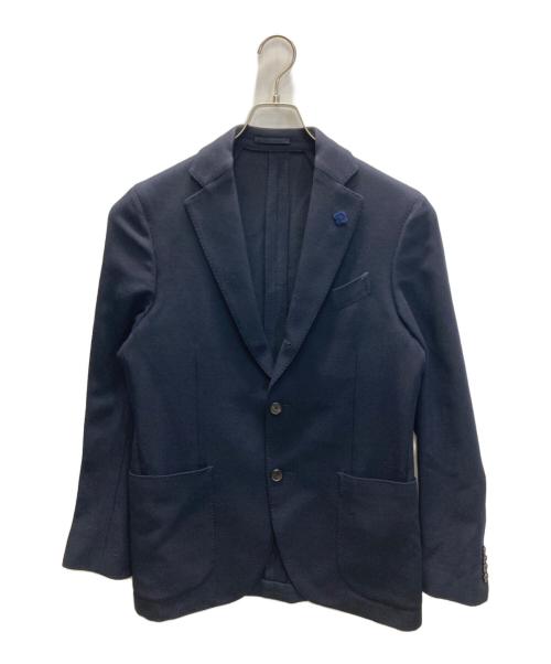 LARDINI（ラルディーニ）LARDINI (ラルディーニ) ウール 段返り3B テーラードジャケット ネイビー サイズ:SIZE 48の古着・服飾アイテム