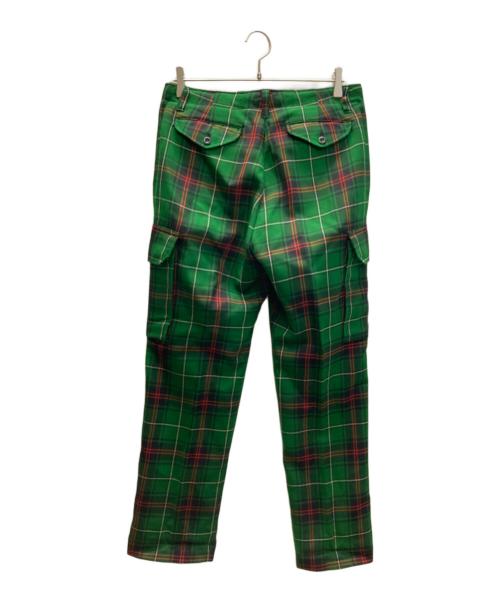 POLO RALPH LAUREN（ポロ・ラルフローレン）POLO RALPH LAUREN (ポロ・ラルフローレン) チェックカーゴパンツ グリーン サイズ:SIZE 30の古着・服飾アイテム