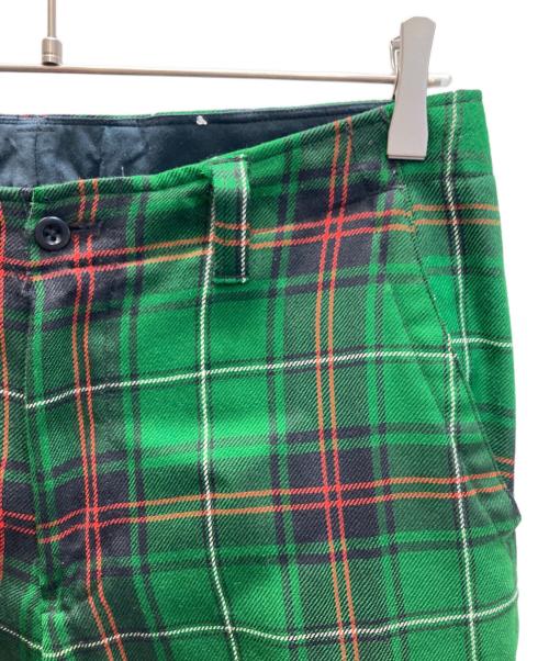 POLO RALPH LAUREN（ポロ・ラルフローレン）POLO RALPH LAUREN (ポロ・ラルフローレン) チェックカーゴパンツ グリーン サイズ:SIZE 30の古着・服飾アイテム