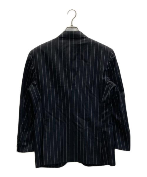 POLO RALPH LAUREN（ポロ・ラルフローレン）POLO RALPH LAUREN (ポロ・ラルフローレン) ストライプジャケット ブラック サイズ:SIZE W84-T170 AB5の古着・服飾アイテム