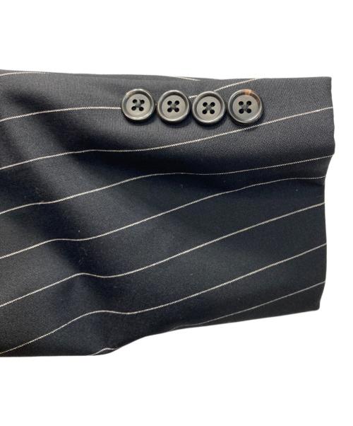 POLO RALPH LAUREN（ポロ・ラルフローレン）POLO RALPH LAUREN (ポロ・ラルフローレン) ストライプジャケット ブラック サイズ:SIZE W84-T170 AB5の古着・服飾アイテム