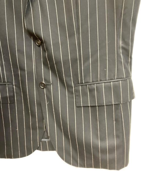 POLO RALPH LAUREN（ポロ・ラルフローレン）POLO RALPH LAUREN (ポロ・ラルフローレン) ストライプジャケット ブラック サイズ:SIZE W84-T170 AB5の古着・服飾アイテム