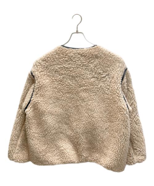 THE NORTHFACE PURPLELABEL（ザ・ノースフェイス パープルレーベル）THE NORTHFACE PURPLELABEL (ザ・ノースフェイス パープルレーベル) Wool Boa Fleece Field Jacket ベージュ サイズ:Mの古着・服飾アイテム