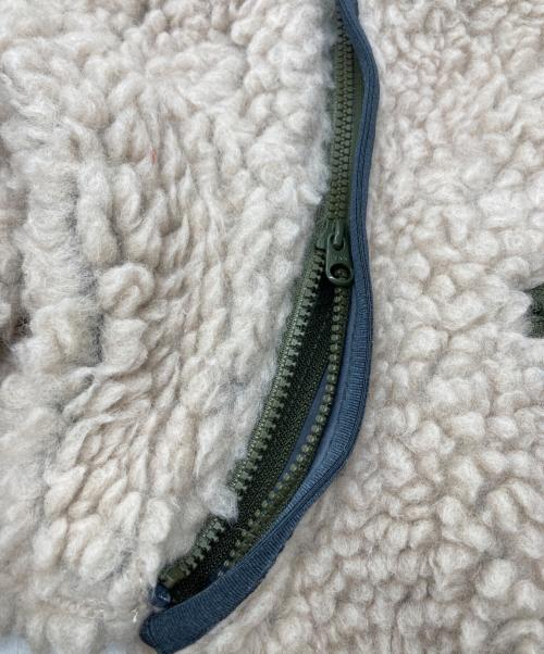 THE NORTHFACE PURPLELABEL（ザ・ノースフェイス パープルレーベル）THE NORTHFACE PURPLELABEL (ザ・ノースフェイス パープルレーベル) Wool Boa Fleece Field Jacket ベージュ サイズ:Mの古着・服飾アイテム