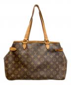 LOUIS VUITTONルイ ヴィトン）の古着「バティニョール オリゾンタル ショルダートートバッグ」｜ブラウン