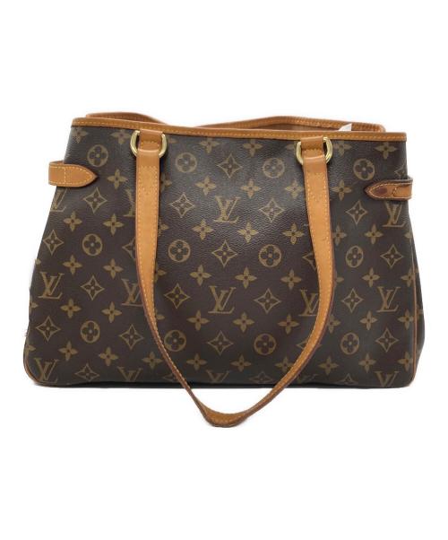 LOUIS VUITTON（ルイ ヴィトン）LOUIS VUITTON (ルイ ヴィトン) バティニョール オリゾンタル ショルダートートバッグ ブラウンの古着・服飾アイテム