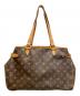 LOUIS VUITTON（ルイ ヴィトン）の古着「バティニョール オリゾンタル ショルダートートバッグ」｜ブラウン