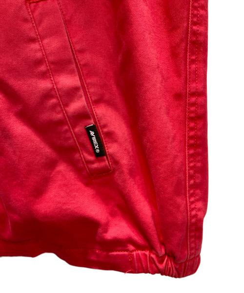 AVIREX（アヴィレックス）AVIREX (アヴィレックス) FADE USAF ACADEMY JACKET フェイド USAF アカデミー ジャケット レッド サイズ:Ｌの古着・服飾アイテム