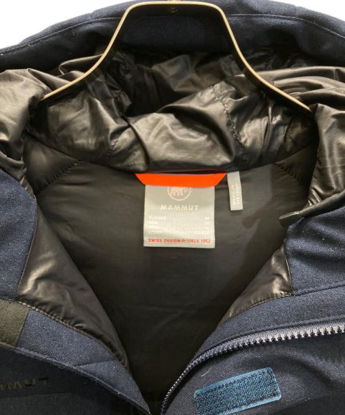 MAMMUT（マムート）MAMMUT (マムート) Roseg IN Hooded Jacket ロゼグ IN フーデッド ジャケット ネイビー サイズ:SIZE Lの古着・服飾アイテム