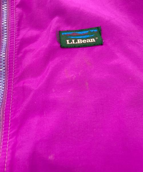 L.L.Bean（エルエルビーン）L.L.Bean (エルエルビーン) Warm up jacket ウォームアップジャケット パープル×ブルー サイズ:不明の古着・服飾アイテム