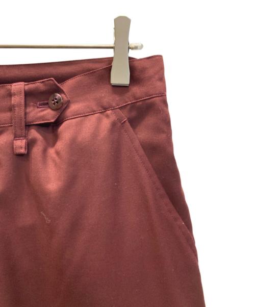 IROQUOIS（イロコイ）IROQUOIS (イロコイ) ツイルワイドカーゴパンツ レッド サイズ:SIZE 2の古着・服飾アイテム