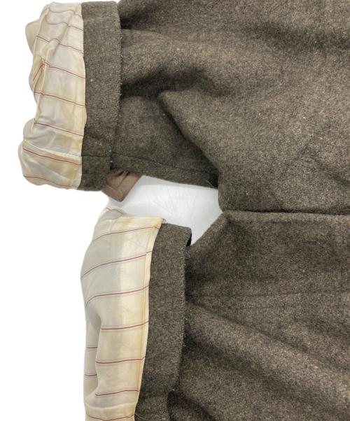 IROQUOIS（イロコイ）IROQUOIS (イロコイ) ダブルロングコート ブラウン サイズ:SIZE 2の古着・服飾アイテム