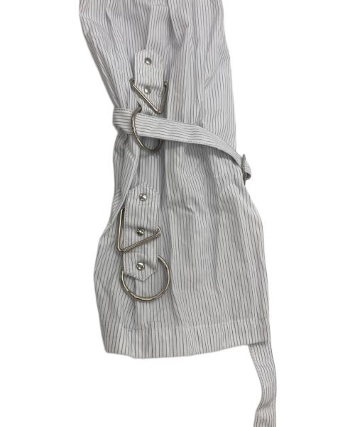 UNACT（アナクト）UNACT (アナクト) ブラウスワンピース ホワイト サイズ:1の古着・服飾アイテム