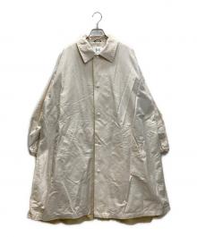 HeRIN.CYE（ヘリンドットサイ）の古着「A line coach JK」｜ホワイト