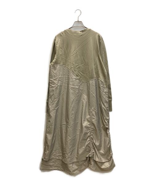 HeRIN.CYE（ヘリンドットサイ）HeRIN.CYE (ヘリンドットサイ) Many gather dress ベージュ サイズ:Free 未使用品の古着・服飾アイテム