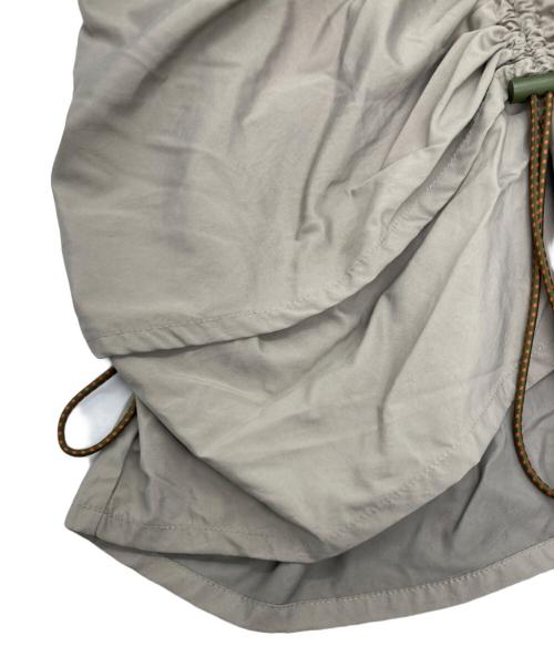 HeRIN.CYE（ヘリンドットサイ）HeRIN.CYE (ヘリンドットサイ) Many gather dress ベージュ サイズ:Free 未使用品の古着・服飾アイテム