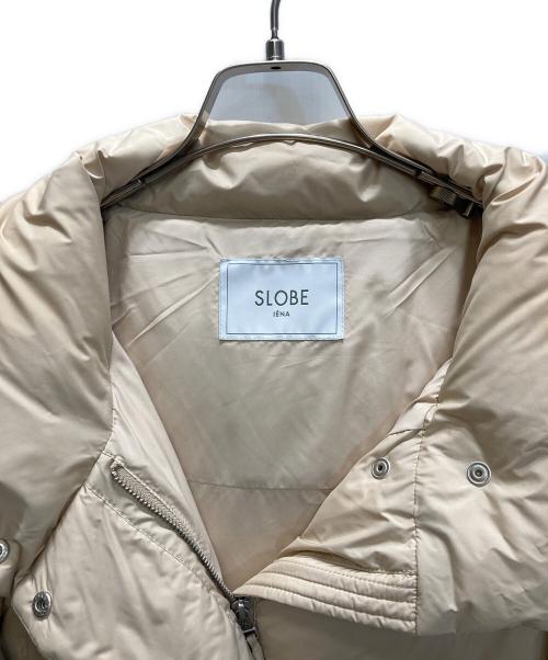 SLOBE IENA（スローブ イエナ）SLOBE IENA (スローブ イエナ) フェザーライトパッファーダウン コート ベージュ サイズ:SIZE Mの古着・服飾アイテム