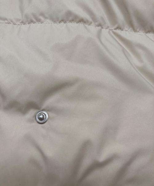 SLOBE IENA（スローブ イエナ）SLOBE IENA (スローブ イエナ) フェザーライトパッファーダウン コート ベージュ サイズ:SIZE Mの古着・服飾アイテム