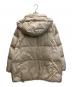 SLOBE IENA (スローブ イエナ) フェザーライトパッファーダウン コート ベージュ サイズ:SIZE M：7000円