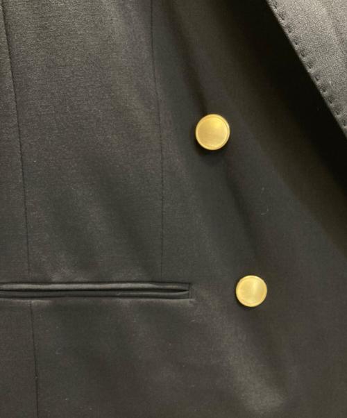 Spick and Span（スピックアンドスパン）Spick and Span (スピックアンドスパン) プレーンウィーブダブルブレストジャケット ネイビー サイズ:SIZE 36 未使用品の古着・服飾アイテム