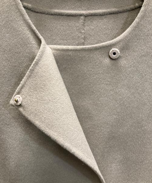 SLOBE IENA（スローブ イエナ）SLOBE IENA (スローブ イエナ) HAMILTONダブルフェイスウールショートコクーンコート ベージュ サイズ:記載なしの古着・服飾アイテム