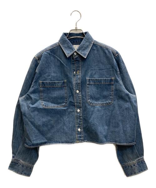 Spick and Span（スピック＆スパン）Spick and Span (スピック＆スパン) ショートデニムシャツ インディゴ サイズ:Free 未使用品の古着・服飾アイテム
