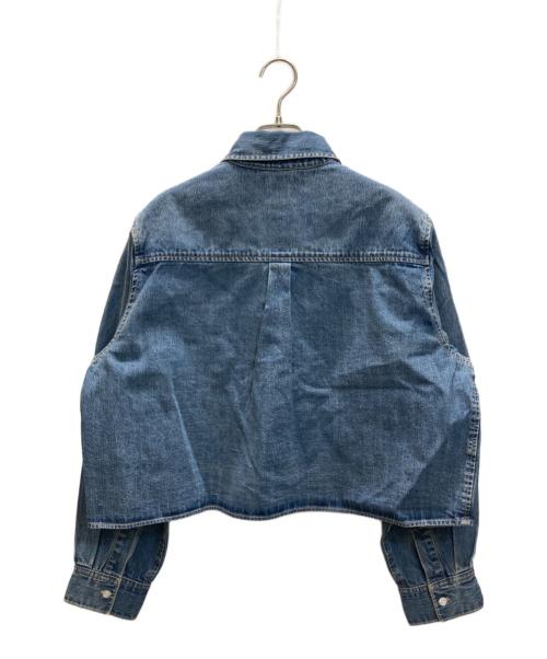 Spick and Span（スピック＆スパン）Spick and Span (スピック＆スパン) ショートデニムシャツ インディゴ サイズ:Free 未使用品の古着・服飾アイテム