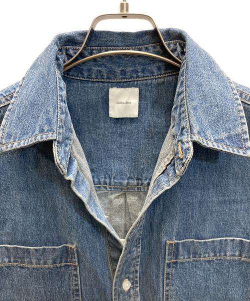Spick and Span（スピック＆スパン）Spick and Span (スピック＆スパン) ショートデニムシャツ インディゴ サイズ:Free 未使用品の古着・服飾アイテム