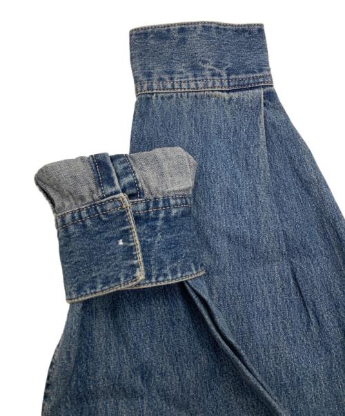 Spick and Span（スピック＆スパン）Spick and Span (スピック＆スパン) ショートデニムシャツ インディゴ サイズ:Free 未使用品の古着・服飾アイテム