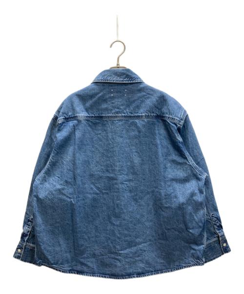 upper hights（アッパーハイツ）upper hights (アッパーハイツ) THE SENSE デニムシャツ インディゴ サイズ:SIZE1 未使用品の古着・服飾アイテム