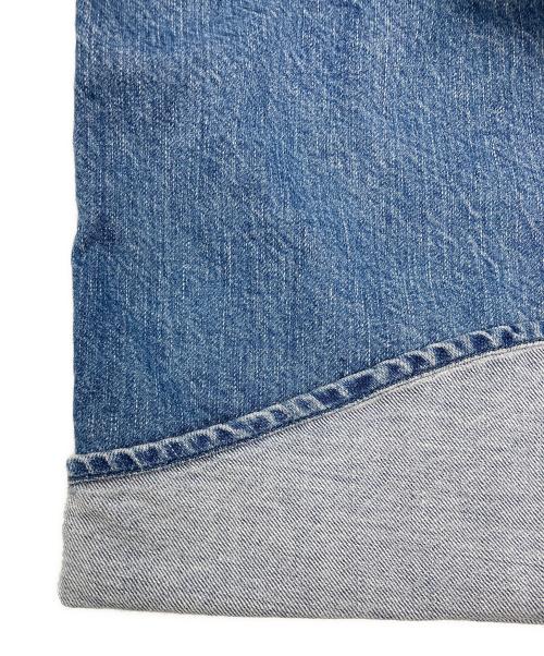 upper hights（アッパーハイツ）upper hights (アッパーハイツ) THE SENSE デニムシャツ インディゴ サイズ:SIZE1 未使用品の古着・服飾アイテム