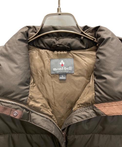 mont-bell（モンベル）mont-bell (モンベル) トラベルダウンロングコート ブラウン サイズ:SIZE Lの古着・服飾アイテム