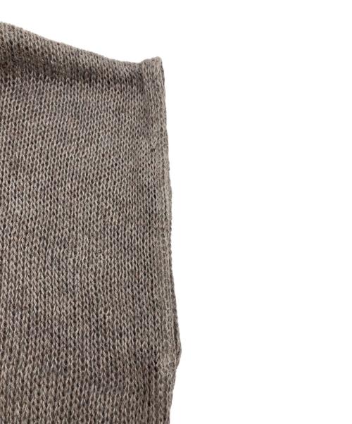 KAGURE（カグレ）KAGURE (カグレ) リネンラミーカットワイドプルオーバー ベージュ サイズ:Freeの古着・服飾アイテム