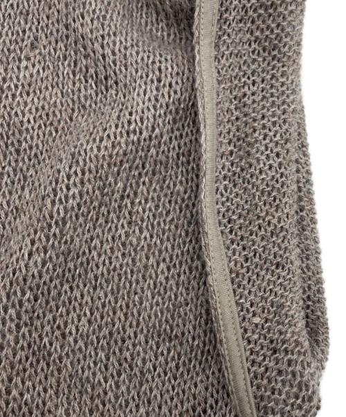 KAGURE（カグレ）KAGURE (カグレ) リネンラミーカットワイドプルオーバー ベージュ サイズ:Freeの古着・服飾アイテム