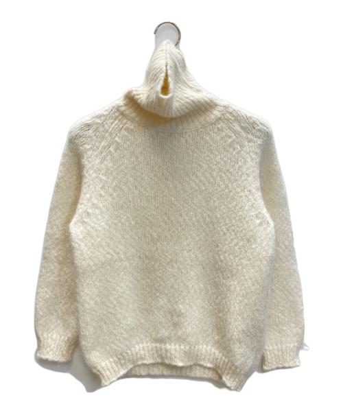 Maison Margiela（メゾンマルジェラ）Maison Margiela (メゾンマルジェラ) タートルネックニット ホワイト サイズ:SIZE Sの古着・服飾アイテム