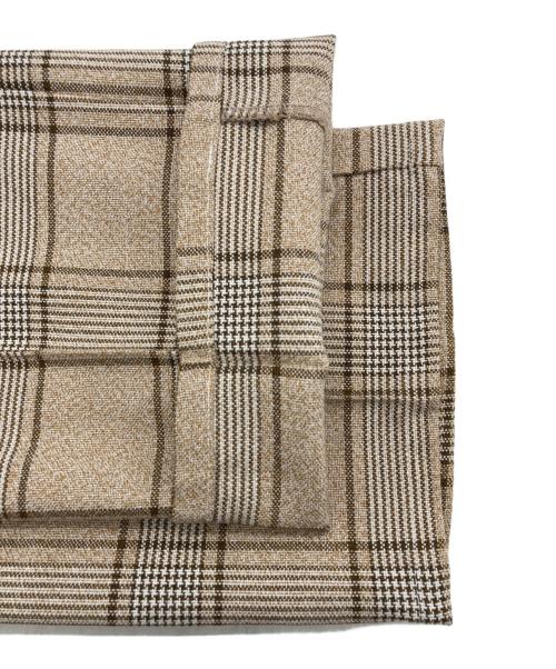 LEVI'S（リーバイス）LEVI'S (リーバイス) スタプレチェックパンツ ベージュ サイズ:表記無しの古着・服飾アイテム