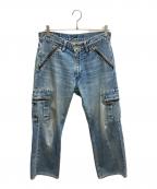 LEVI'Sリーバイス）の古着「503 デニムカーゴパンツ」｜インディゴ