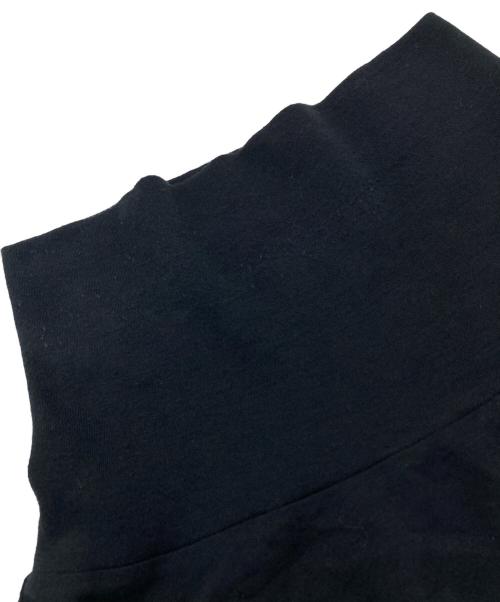 SHINYA KOZUKA（シンヤコズカ）SHINYA KOZUKA (シンヤコズカ) コットンカシミヤタートルネックカットソー ブラック サイズ:Sの古着・服飾アイテム