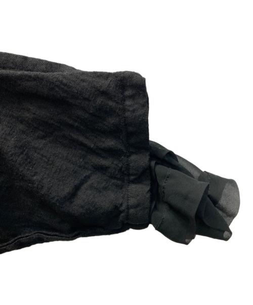 tricot COMME des GARCONS（トリココムデギャルソン）tricot COMME des GARCONS (トリココムデギャルソン) 縮絨ウール切替ジャケット ブラック サイズ:Sの古着・服飾アイテム