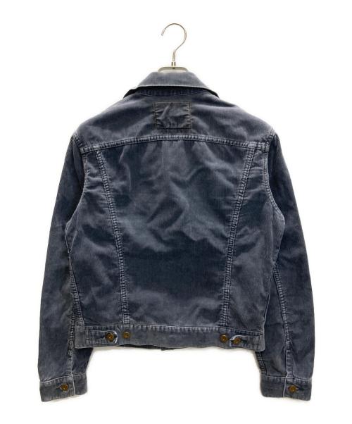 BONCOURA（ボンクラ）BONCOURA (ボンクラ) コーデュロイトラッカージャケット ネイビー サイズ:36の古着・服飾アイテム