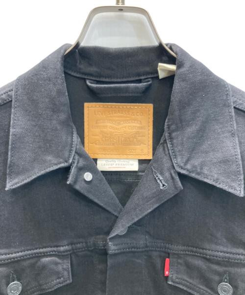 LEVI'S PReMIUM（リーバイス プレミアム）LEVI'S PReMIUM (リーバイス プレミアム) トラッカージャケット ブラック サイズ:Sの古着・服飾アイテム