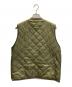 Barbour (バブアー) green label relaxing (グリーンレーベルリラクシング) 別注リバーシブルベスト オリーブ サイズ:36：12000円