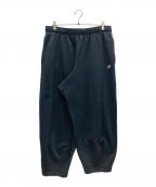 NIKEナイキ）の古着「オーバーサイズド フレンチ テリー パンツ」｜ブラック
