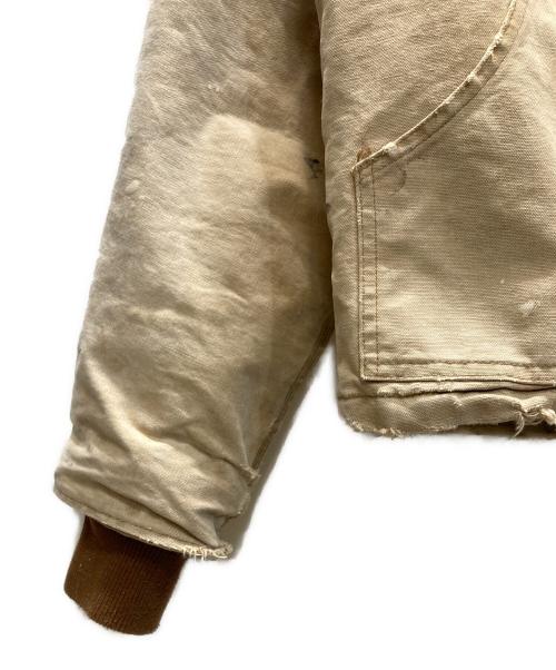 CarHartt（カーハート）CarHartt (カーハート) ショートトラディショナルジャケット ベージュ サイズ:表記無しの古着・服飾アイテム