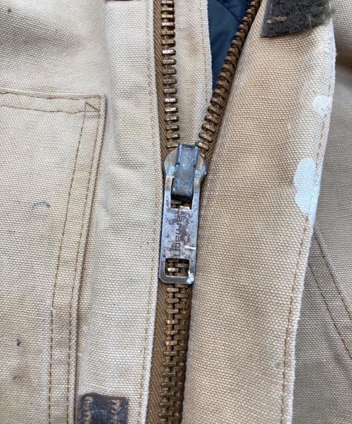 CarHartt（カーハート）CarHartt (カーハート) ショートトラディショナルジャケット ベージュ サイズ:表記無しの古着・服飾アイテム