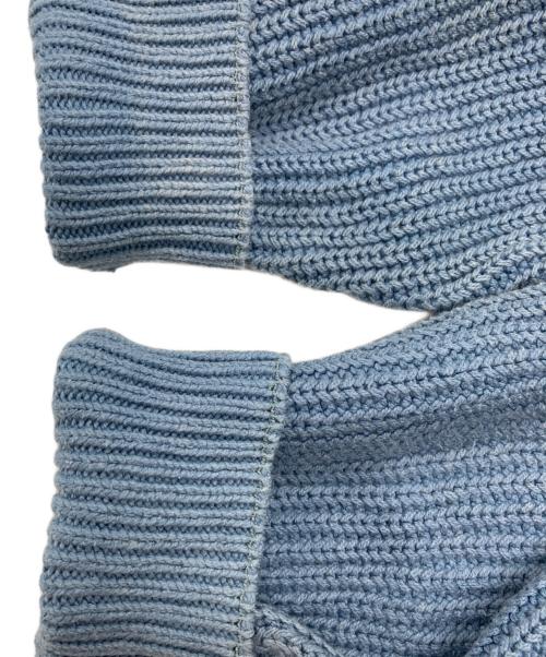 L.L.Bean（エルエルビーン）L.L.Bean (エルエルビーン) コットンニット ブルー サイズ:SIZE Lの古着・服飾アイテム