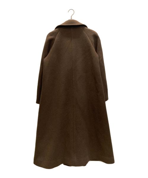 STEVEN ALAN（スティーブンアラン）STEVEN ALAN (スティーブンアラン) ウールビーバー テント コート ブラウン サイズ:SIZE Mの古着・服飾アイテム