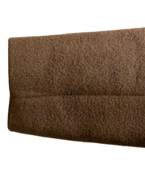 STEVEN ALAN（スティーブンアラン）STEVEN ALAN (スティーブンアラン) ウールビーバー テント コート ブラウン サイズ:SIZE Mの古着・服飾アイテム