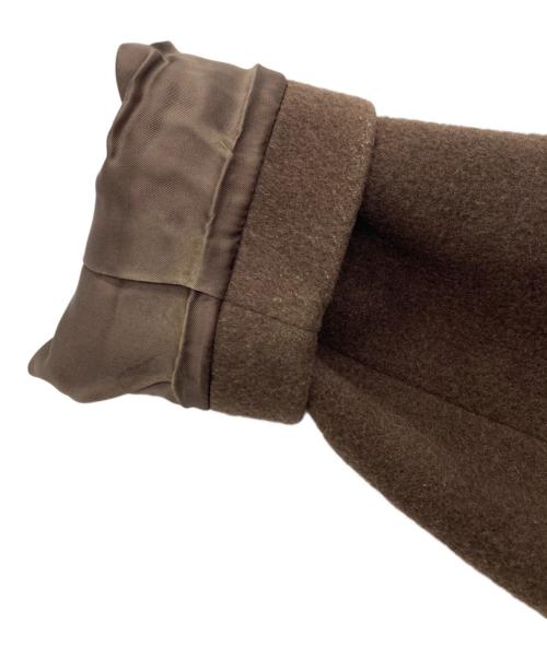 STEVEN ALAN（スティーブンアラン）STEVEN ALAN (スティーブンアラン) ウールビーバー テント コート ブラウン サイズ:SIZE Mの古着・服飾アイテム